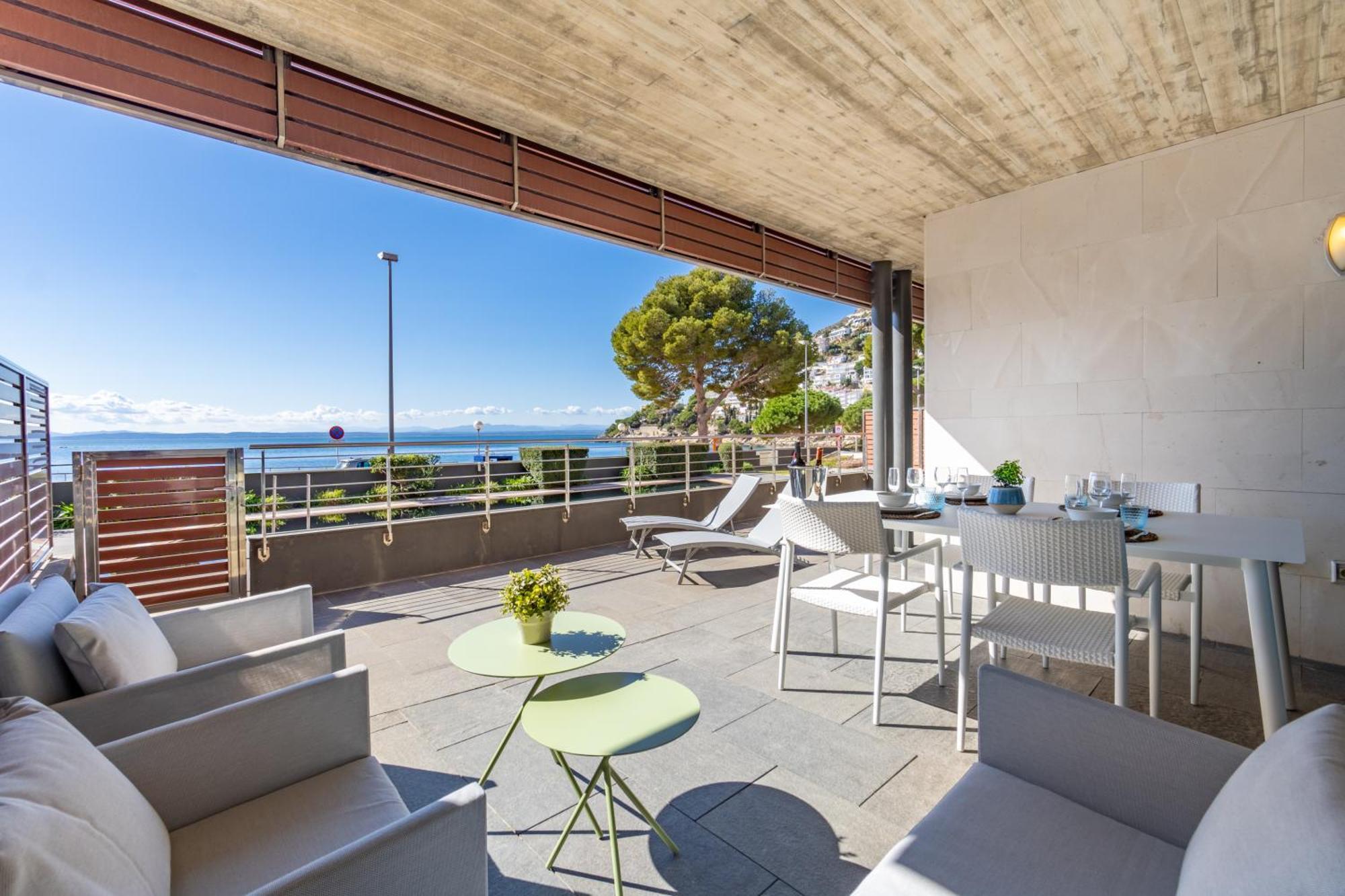 רוזס Nc Apartments 201 Moli Blau - 4 Pax מראה חיצוני תמונה